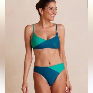 Summersalt The Marina Bikini Top & The Diagonal‎ Mid Rise Bottom